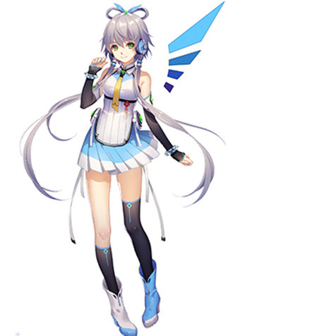 Miku and Tianyi character morphing, frame 1 of 31